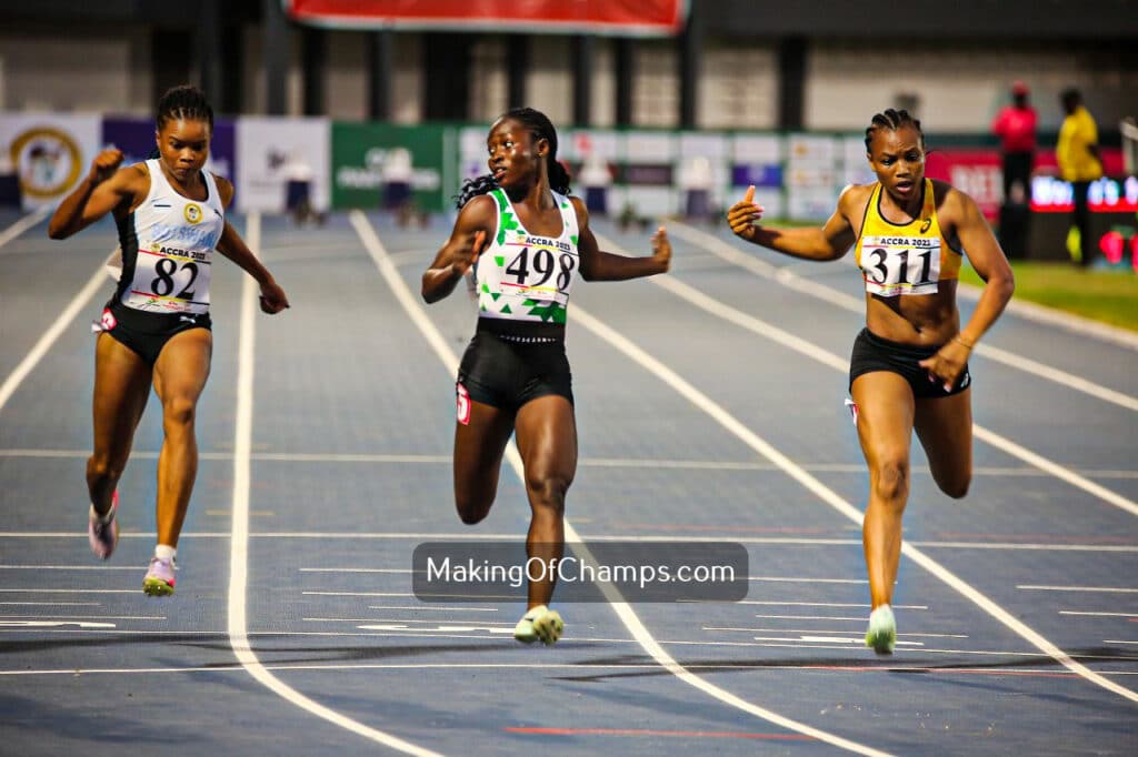 Justina Eyakpobeyan 13th African Games, Ghana